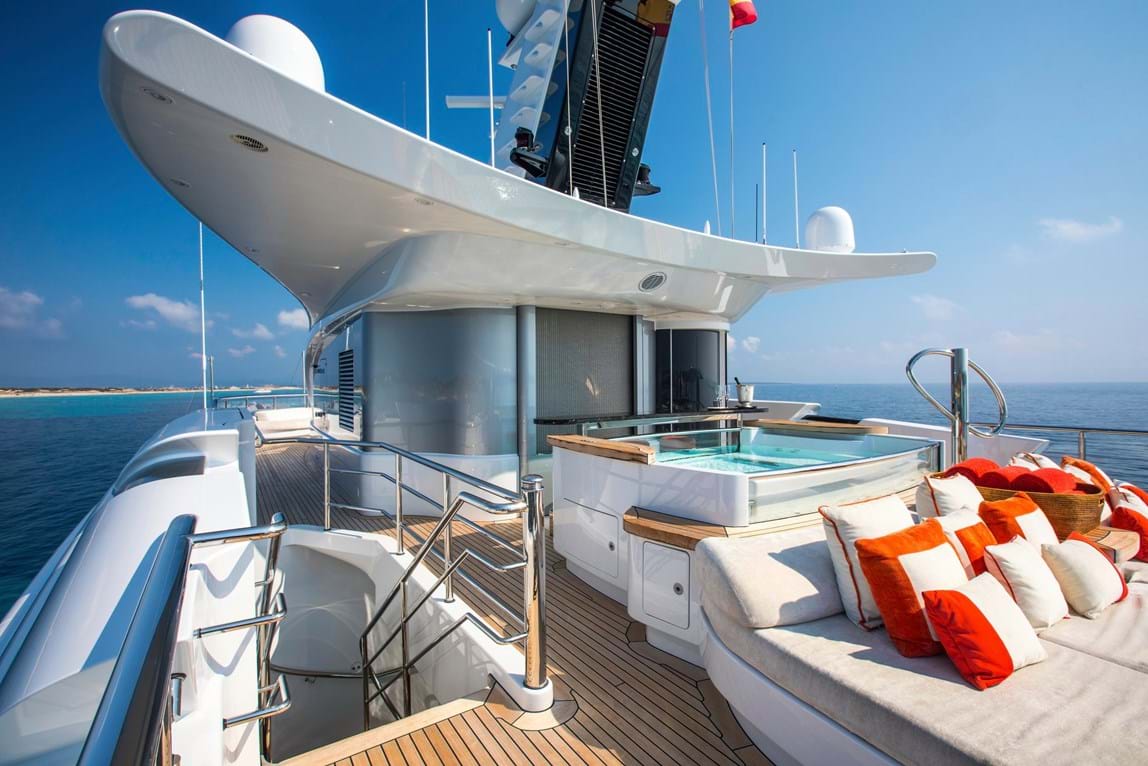 yacht arience charter price