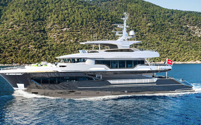 Infinity nine Yacht Charter super yacht for charter from 120 000 € per ...